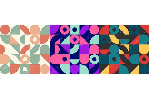 Download Set of Geometric Minimal Pattern - Minimal pattern Collection