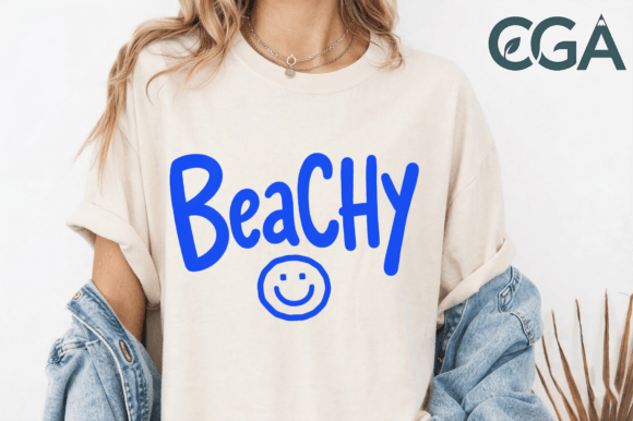 Download Beachy Smiley Face Retro Summer Png - Premium Resources